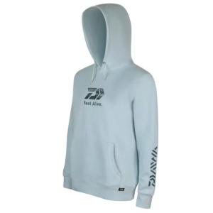 Hanorac Pescuit Daiwa D-Vec Hoodie Trout Light blue - Img 2