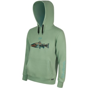 Hanorac Pescuit Daiwa D-Vec Trout Hoodie Pistaccio - Img 2