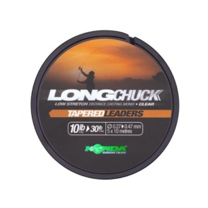 Inaintas Conic Korda Long Chuck Tapered Leader Clear 5x10m