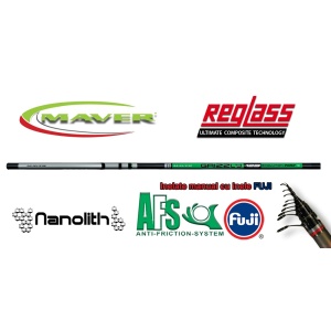 Lanseta Bologneza Maver Grizzly 123 EVO 7m pentru pescuit - Fisela