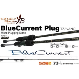 Lanseta Yamaga Blanks Blue Seamless Plug Q 2.22m 1.5-6g 2s pentru pescuit - Fisela