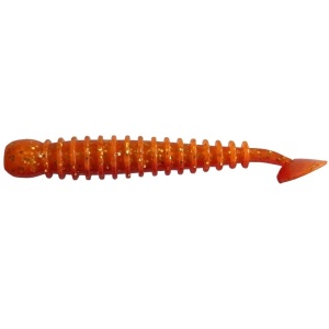 Micro Shad Biban Cultiva Kick Tail Crab Orange 5cm 0.9g 12buc