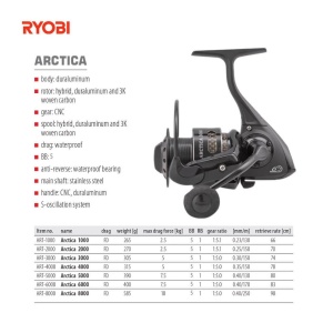 Mulineta Ryobi Arctica Model 2022 - vedere spate