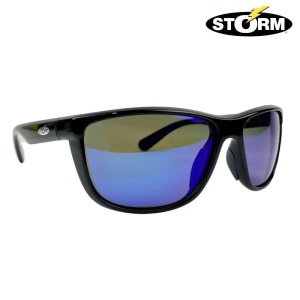 Ochelari de Pescuit Polarizati Storm Wahoo Blue Black Shine