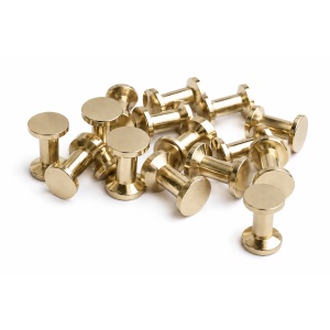 Ochi Dublii din Cupru Gold 6.5mm 50buc