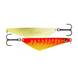 Oscilanta Stiuca Rapala Harmaja Gold Fluorescent Red 8.5cm 18g