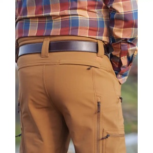 Pantaloni Blaser Tackle Softshell Rubber Brown - echipament pentru vanatoare - Fisela