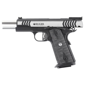 Pistol Airsoft Co2 Umarex Ruger SR1911 SLV-BLK 6MM 24B - Fisela