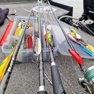 Rapala Nauvo Gold Fluorescent Red GFR 6.6cm 19g