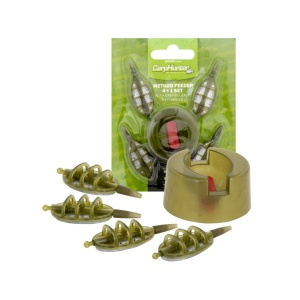 Set Momitoare Method Feeder Carp Hunter 4 + Matrita