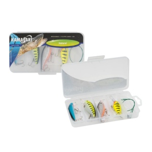 Set Voblere Crank Natural Strune si Cutie