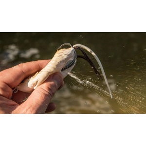 Soarece LT Hollow Body Field Mouse 402 White 7cm 14g - Img 6