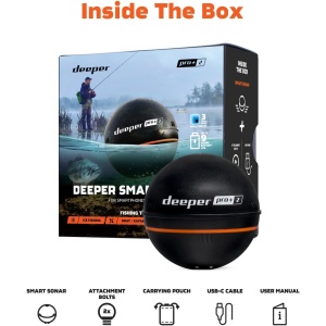 Sonar Deeper PRO+ 2 Negru - Img 3