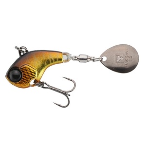 Spinnertail Jackall Deracoup Fine Silver Powder G&B