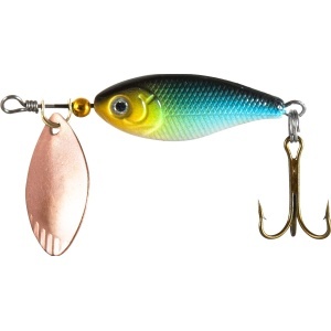 SpinnerTail Wizard Chub Spinner Albastru 4cm 8g
