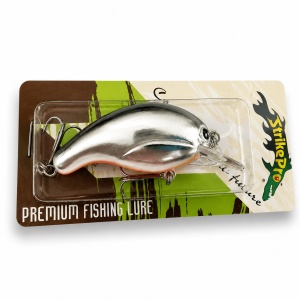 Strike Pro Dworf Silver Black Back A70E 5cm 7g - Img 2
