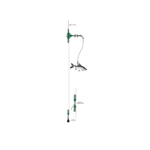 Teu Montura Rapitori cu Tub PVC Pentru Distantare 105mm 2buc