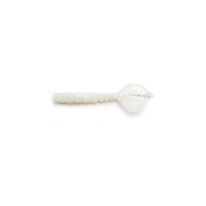 Vierme Mustad Aji Micro Hila White Glow Glitter 4.3cm 12+1buc