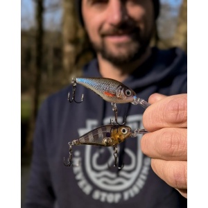 Vobler Rapala Vobler Clean X-Light Shad ROL 4cm 4g pentru pescuit la rapitori - Fisela