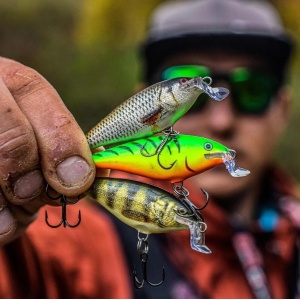 Vobler Rapala Vobler Shallow Shad Rap SSR09 FT 9cm 12g pentru pescuit la rapitori - Fisela
