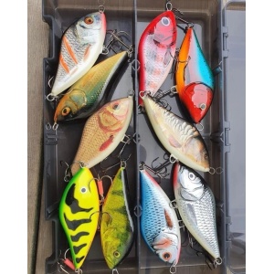 Vobler Salmo Vobler Slider SD10S CHT 10cm 46g pentru pescuit la rapitori - Fisela
