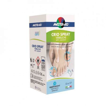Spray pentru îndepărtarea negilor - Crio Spray Verruche Foot Care, 50 ml