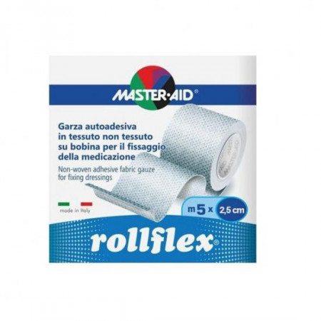 Rolă Leucoplast Rollflex, Master-Aid, material nețesut, 5m x 2.5 cm