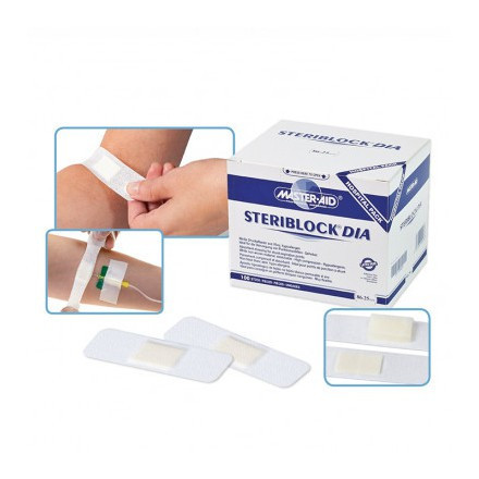 Plasture hemostatic Steriblock Dia, Master-Aid, 100 bucăți