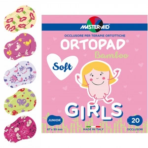 Ocluzoare Ortopad Soft Girls Junior, Master-Aid, 20 buc
