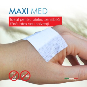 Pansament Rolă Maxi Med 6×50 cm cu Clorhexidină - Img 3