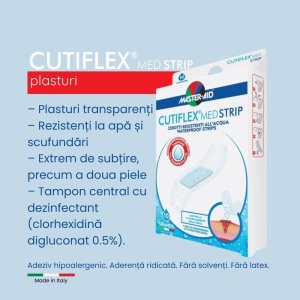 Plasturi Impermeabili Cutiflex Strip Mare, 10 buc - Img 4