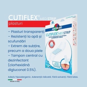 Plasturi Impermeabili Cutiflex Strip Mare, 10 buc - Img 4