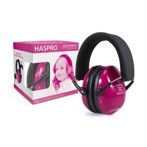 Casti Antifonice pentru Copii & adolescenti – HASPRO KIDS - Roz - Img 3
