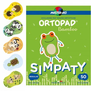 Ocluzoare Copii Ortopad Simpaty Regular, Master-Aid, 50 buc
