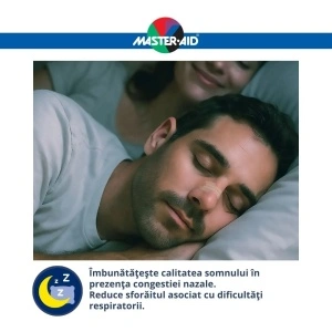 Plasturi nazali Master-Aid 10 bucăți – respirație liberă fără medicamente - Img 4