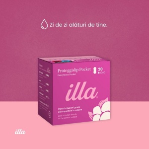 Absorbante Zilnice Bumbac 100% Pocket Illa, 20 buc - Img 3
