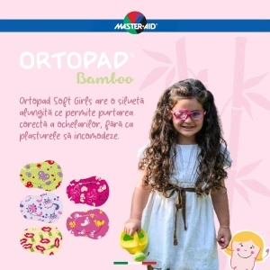 Ocluzoare Ortopad Soft Girls Mediu, Master-Aid, 20 buc - Img 2