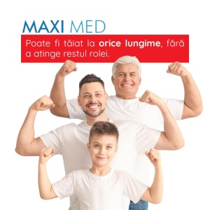 Pansament Rolă Maxi Med 6×50 cm cu Clorhexidină - Img 4