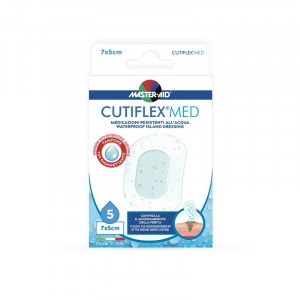 Pansament impermeabil steril Cutiflex Med, Master-Aid, 7x5 cm, 5 bucăți