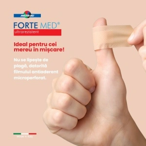 Plasturi Forte Med, Master-Aid, ultra-rezistenți, 5 mărimi, 40 bucăți - Img 4