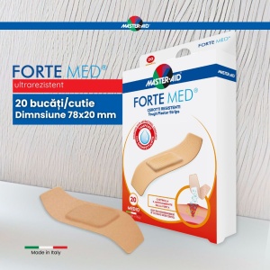 Plasturi Ultra-Rezistenți Forte Med, Mediu 78×20 mm, 20 buc - Img 6