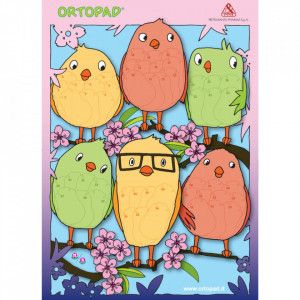 Poster recompensa ocluzoare copii Ortopad PASARI - Img 1
