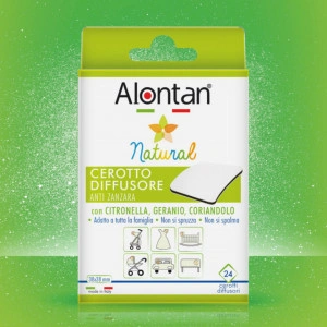 Plasturi difuzori cu uleiuri esențiale naturale Alontan Natural, 24 bucăți - Img 2