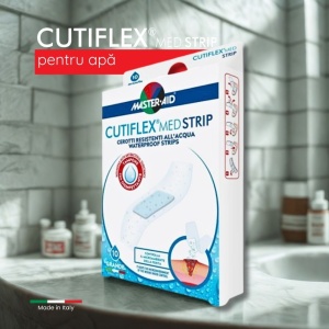 Plasturi Impermeabili Cutiflex Strip Mare, 10 buc - Img 6
