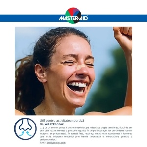 Plasturi nazali Master-Aid 10 bucăți – respirație liberă fără medicamente - Img 2