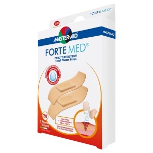 Plasturi Ultra-Rezistenți Forte Med, 2 Mărimi, 20 buc