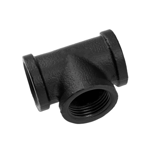 Conector T pentru sistem D19 mm, finisaj negru