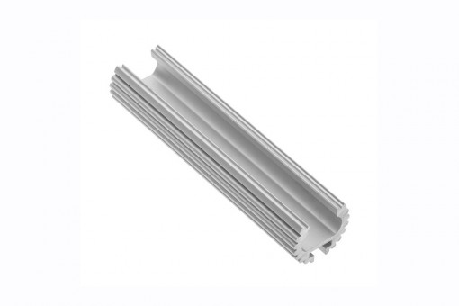 Profil aluminiu GLAX pentru banda LED, PA-GLAXDR-AL, FI 25mm, L=2000 mm