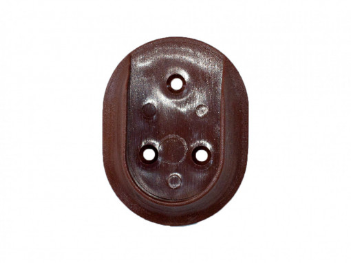 SUPORT BARA HAINE PLASTIC MARO 760-09