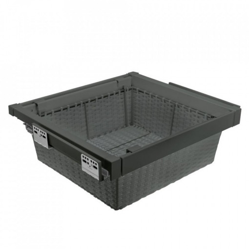 Cos ratan organizare dressing, L=600 mm, WG-KOSZR60-60, finisaj antracit